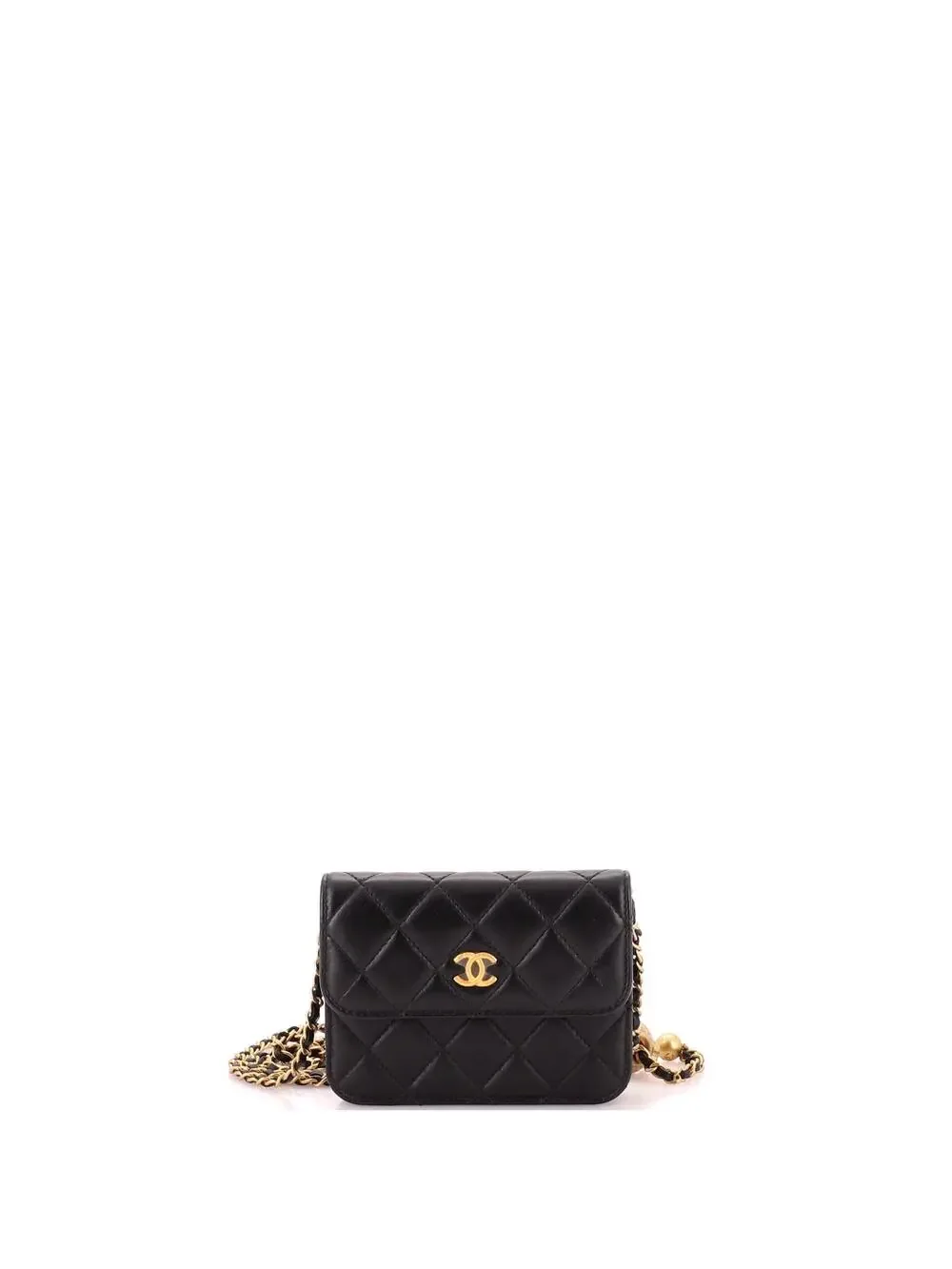 Chanel Pearl Crush Flap Clutch With #323637C29B